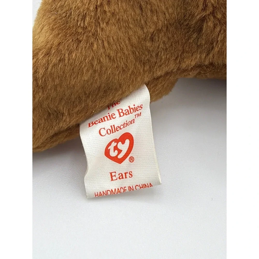 Ty Beanie Babies Ears the‎ Bunny Rabbit Small Brown Vintage 90s Plush Aesthetic